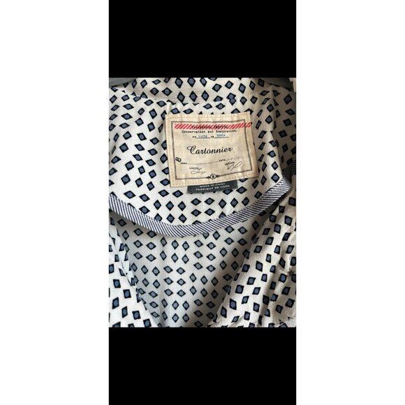 Anthropologie Sightseer Trench by Cartonnier Unique lightweight Size Medium - Picture 9 of 9